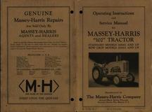 Massey-Harris 4283506M1 Operator Manual - 102 Tractor