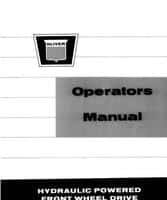 Oliver 432036 Operator Manual - 1650 / 1850 / 1950 / 1950T Tractor (hyd FWD supplement)