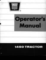 Oliver 432084 Operator Manual - 1450 Tractor