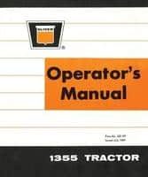 Oliver 432197 Operator Manual - 1355 Tractor
