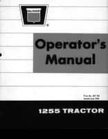 Oliver 432201 Operator Manual - 1255 Tractor