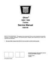 Oliver 432515B Service Manual - 1850 / 1950 Tractor (gas & diesel) (packet)