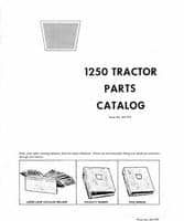 Oliver 433075 Parts Book - 1250 Tractor