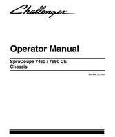 Challenger 517150D1H Operator Manual - 7460 / 7660 Sprayer (chassis, eff sn Uxxx1001, 2009, CE)