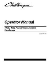 Challenger 519179D1C Operator Manual - 4460 / 4660 Sprayer (man. trans, eff sn Txxx1001, 2008)