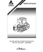 Challenger 558753D1D Parts Book - MT745D / MT755D / MT765D Tractor (eff 2013, sn Dxxx1001)