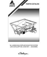 Challenger 558890D1E Parts Book - L4258G4 MultApplier RoGator (system, Cxxx1001-Gxxx9999, 2012-16)