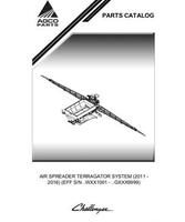 Challenger 558894D1E Parts Book - Air Spreader TerraGator (system, Wxx1001 - Gxxx9999, 2011-2016)