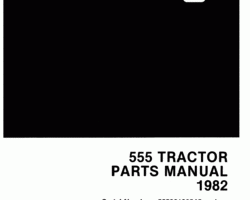 Parts Catalog for Versatile Tractors model 555