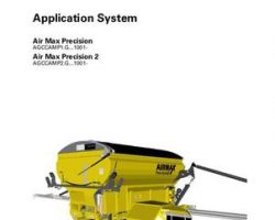 Challenger 590940D1B Operator Manual - Air Max Precision / Air Max Precision 2 (eff Gxxx1001)