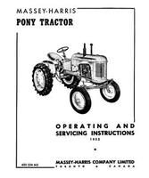 Massey-Harris 650534M3 Operator Manual - 11 Pony Tractor