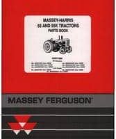 Massey-Harris 690013M6 Parts Book - 55 / 55K Tractor (prior sn 10001)