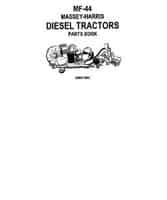 Massey-Harris 690071M5 Parts Book - 44 Tractor (diesel, prior sn 50001)