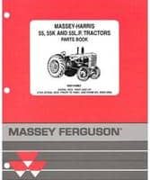 Massey-Harris 690144M3 Parts Book - 55 / 55 K / 55 LP Tractor (eff sn 10001)