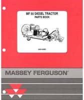 Massey-Harris 690145M3 Parts Book - 55 Tractor (dsl, eff sn 10001)