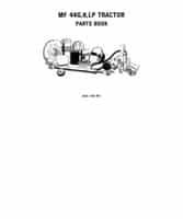 Massey-Harris 690148M1 Parts Book - 44 / 44K Tractor (eff sn 4000)