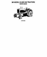 Massey-Harris 690152M3 Parts Book - 33 / 33K Tractor