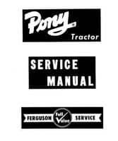 Massey-Harris 690427M1 Service Manual - 11 Pony Tractor