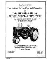 Massey-Harris 694275M91 Operator Manual - 44 Special Tractor (diesel)