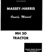 Massey-Harris 695001M91 Operator Manual - 50 Tractor