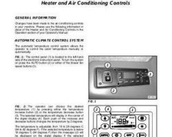Challenger 700730988A Operator Manual - Combine Heating / AC Supplement (auto climate control, 2007)
