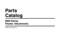 Challenger 700731119C Parts Book - 8000 Series Planter (attachments, eff sn 'HS')