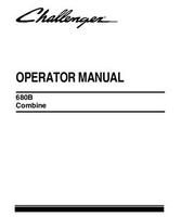 Challenger 700736105F Operator Manual - 680B Combine (2009, eff sn HUCxxxx)