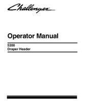 Challenger 700738217B Operator Manual - 5200 HDW Draper Header (eff sn Dxxx1101, 2013)