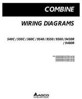 Challenger 700744637B Operator Manual - 540C-560C / 9540-9560 / 9450R-9480R Combine (wiring, 2014)