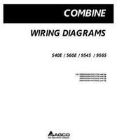 Challenger 71486121C Operator Manual - 540E / 560E, 9545 / 9565 Combine Wiring (2016, eff sn FHCxx101)