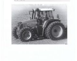 Fendt 72420620 Operator Manual - 815 / 817 / 818 Tractor (early, eff sn 0001, No Am)