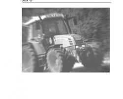 Fendt 72426781 Operator Manual - 307C / 308C / 309C Farmer Tractor