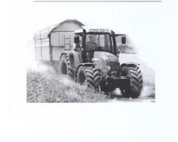 Fendt 72427072 Operator Manual - 712 / 714 / 716 Vario Tractor