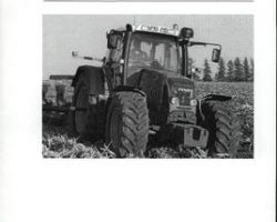 Fendt 72433313 Operator Manual - 712 / 714 / 716 Vario Tractor