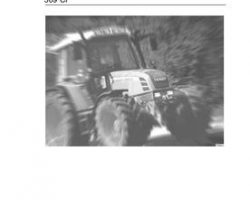 Fendt 72436035 Operator Manual - 307Ci / 308Ci / 309Ci Farmer Tractor
