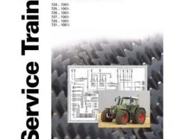 Fendt 72456086 Service Manual - 700 / 800 Series Vario Tractor (com 3, elect. & hyd. schematics)