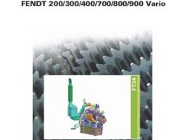 Fendt 72493052 Service Manual - FT34 - AK Engine Diagnostics & Troubleshooting (service training)