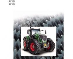 Fendt 72617649 Service Manual - 927 / 930 / 933 / 936 Tractor (S4, tier 4, less No AM schematics)
