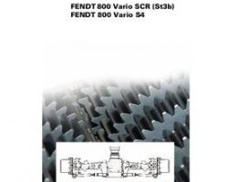Fendt 72618870 Service Manual - 819 822 824 826 828 (3B S4, tier 4i 4f) Front Axle (section)