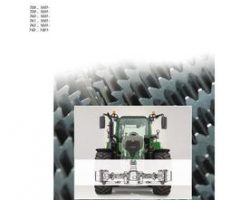 Fendt 72618975 Service Manual - ZF TSA20 Front Steering Axle (700 series, S4, tier 4) (section)