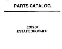 Farmhand 79017340 Parts Book - EG2200 Rotary Cutter (1997)