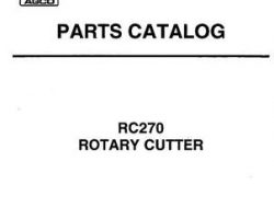 Farmhand 79017574 Parts Book - RC270 Rotary Cutter (1998)