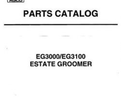 Farmhand 79017698 Parts Book - EG3000 / EG3100 Rotary Cutter (1998)