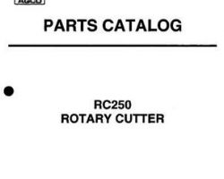 Farmhand 79017734 Parts Book - RC250 Rotary Cutter (1998)