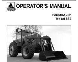 Farmhand 79019402 Operator Manual - FH882 Loader (mounted, Soo)