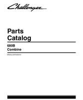 Challenger 79032831F Parts Book - 680B Combine (eff sn HUC8101, 2009)