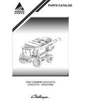 Challenger 79035261B Parts Book - 550C Combine (eff sn CHC27101 - DHC27999, 2012-13)