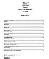 Oliver 79035359B Service Manual - 1800 / 1900 Tractor (assembly)
