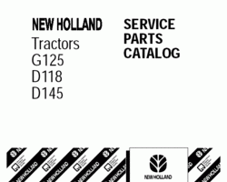 Parts Catalog for Versatile Tractors model D145