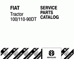Parts Catalog for Fiat Tractors model 100